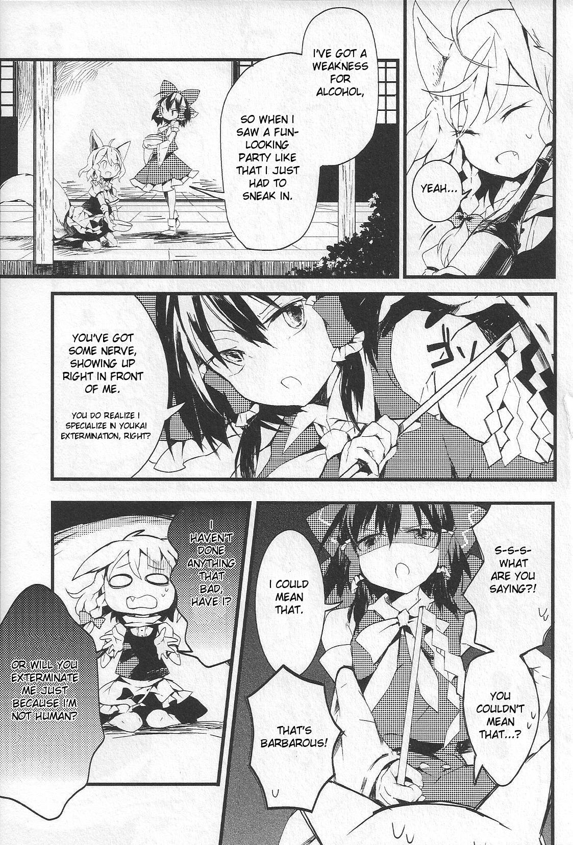 Touhou Ibarakasen - Wild and Horned Hermit Chapter 8 page 7 - Chapter 8: The Fox's Trick