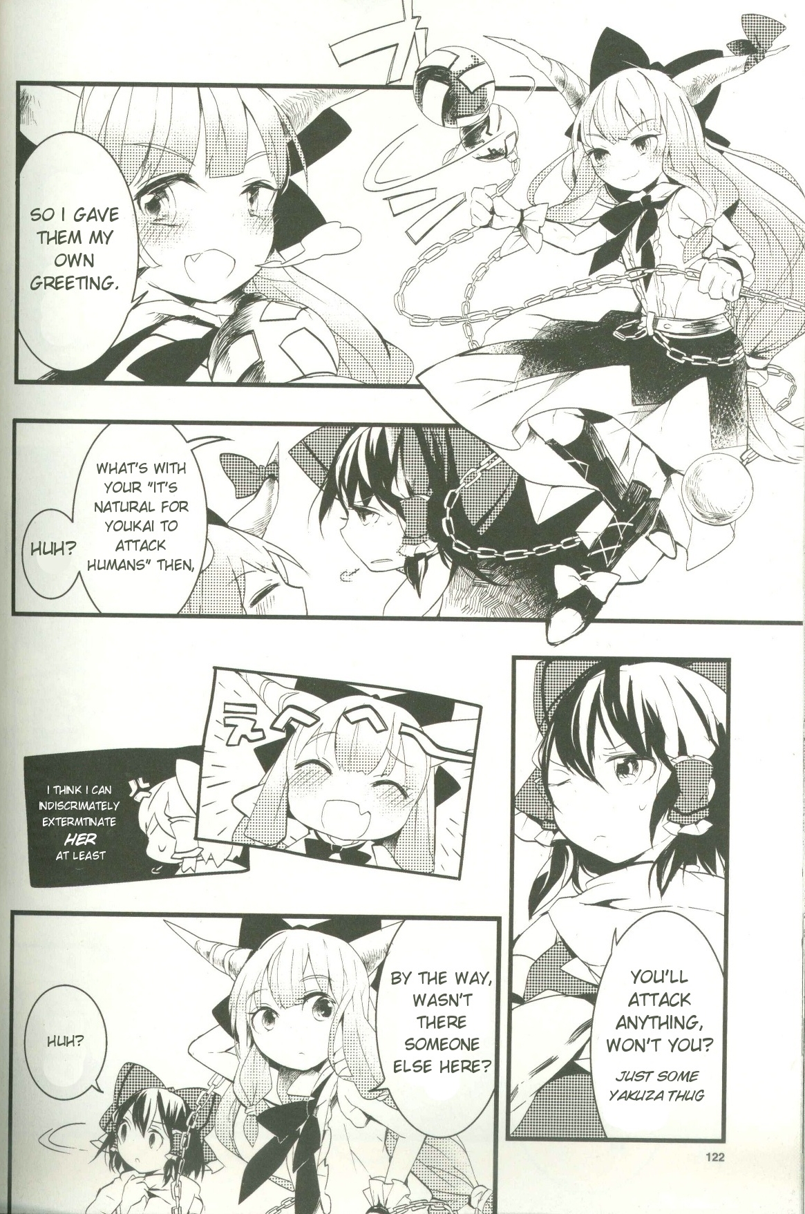 Touhou Ibarakasen - Wild and Horned Hermit Chapter 9 page 28 - Chapter 9: New and Old Youkai