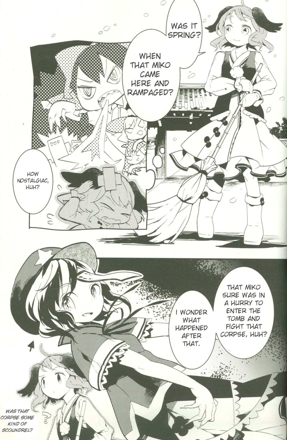 Touhou Ibarakasen - Wild and Horned Hermit Chapter 9 page 3 - Chapter 9: New and Old Youkai