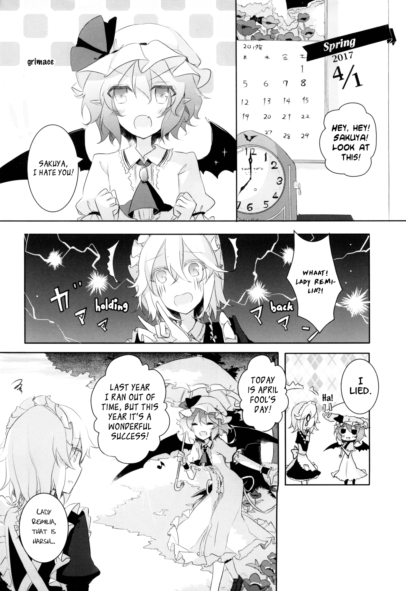 Touhou - I’m Happy that You’re Here Chapter 3 page 8 - Chapter 3 : Spending 365 Days With You