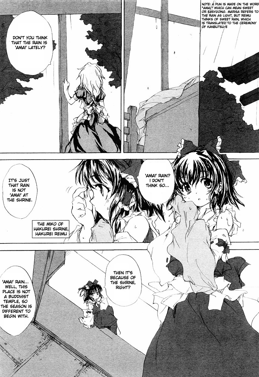 Touhou Sangetsusei ~ Eastern and Little Nature Deity Chapter 1.2 page 5 - Chapter 1 v2
