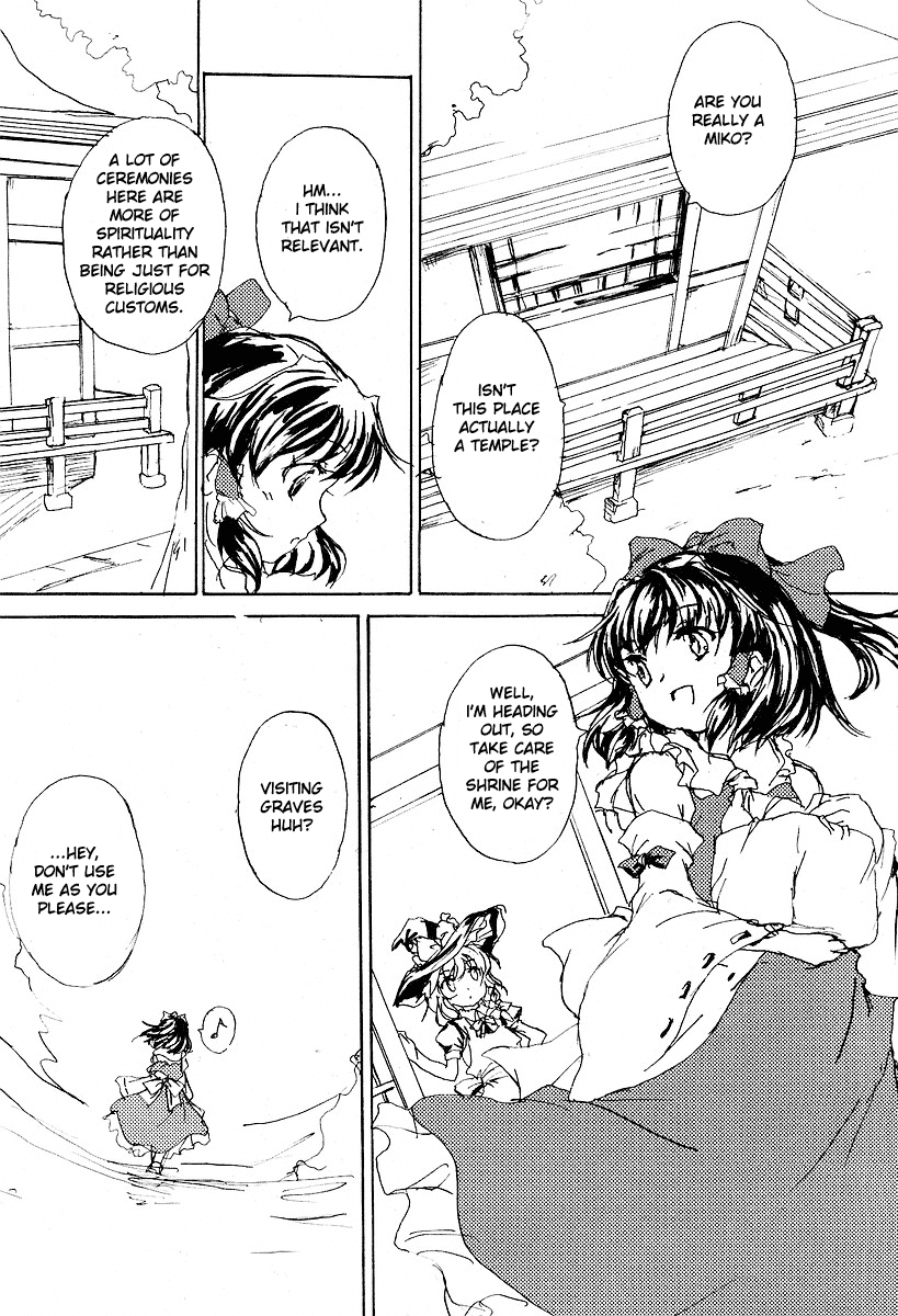 Touhou Sangetsusei ~ Eastern and Little Nature Deity Chapter 2.2 page 5 - Chapter 2 v2