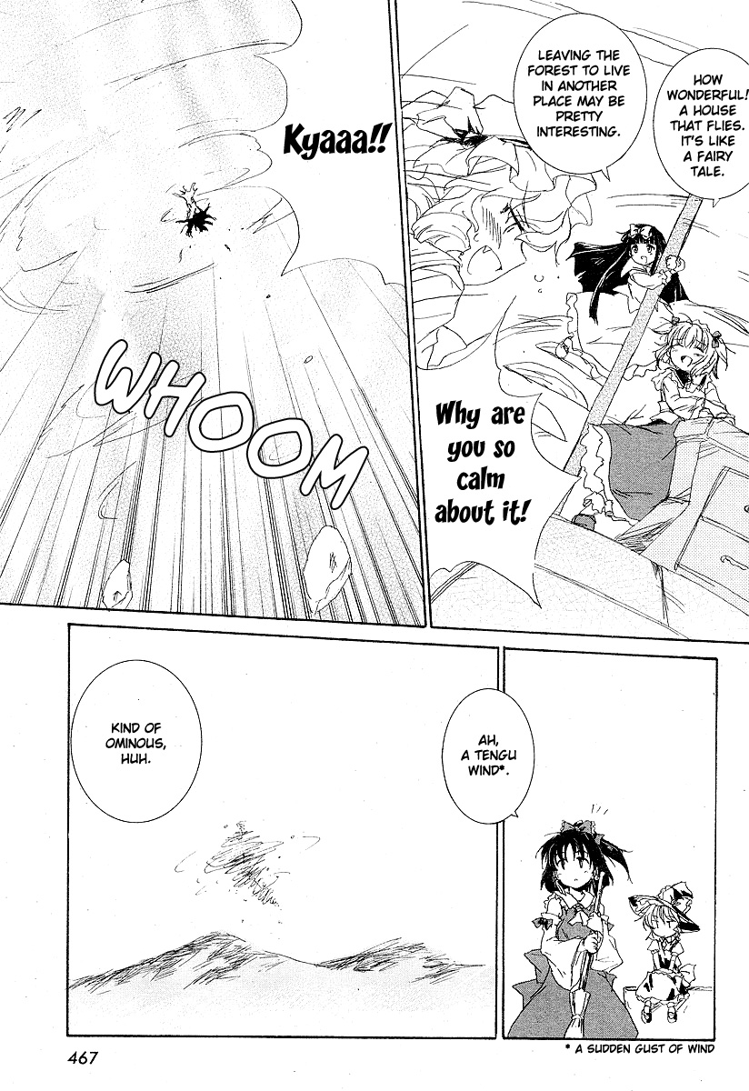 Touhou Sangetsusei ~ Eastern and Little Nature Deity Chapter 5.2 page 9 - Chapter 5 v2 : [End]