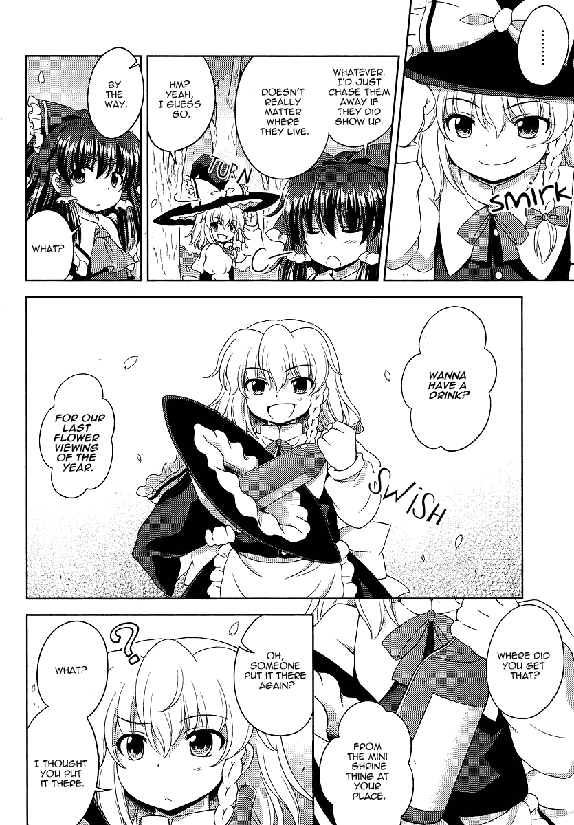 Touhou Sangetsusei: Oriental Sacred Place Chapter 1 page 14 - Chapter 1: Behind the Shrine (Part 1)
