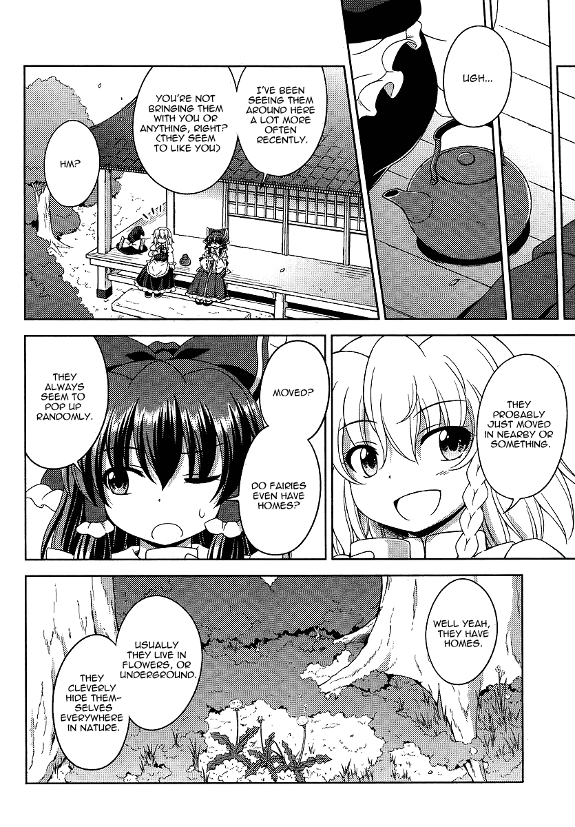 Touhou Sangetsusei: Oriental Sacred Place Chapter 1 page 8 - Chapter 1: Behind the Shrine (Part 1)