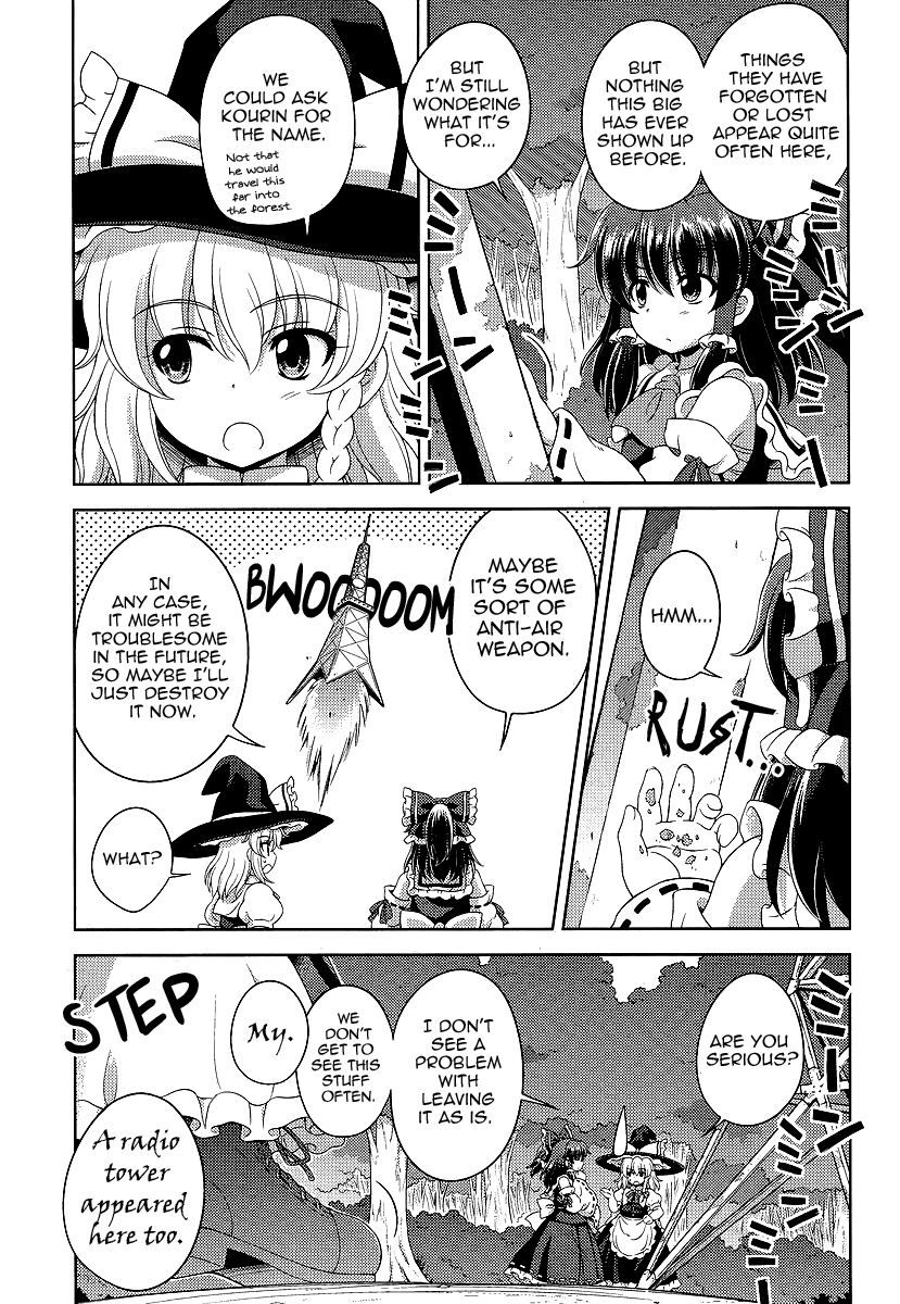 Touhou Sangetsusei: Oriental Sacred Place Chapter 10 page 13 - Chapter 10: That Long Forgotten