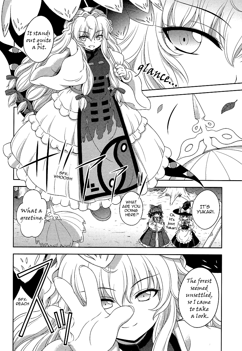 Touhou Sangetsusei: Oriental Sacred Place Chapter 10 page 14 - Chapter 10: That Long Forgotten