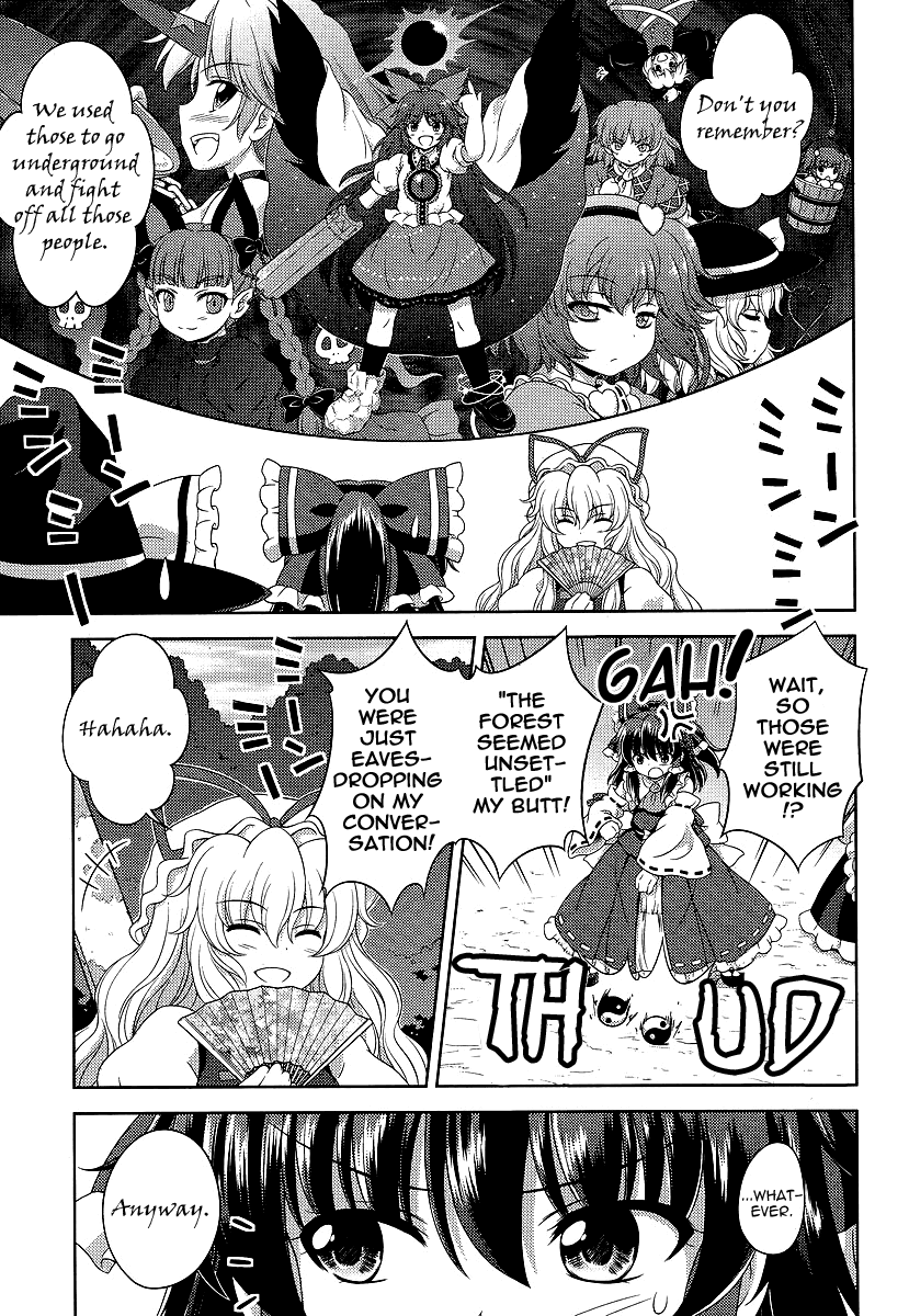 Touhou Sangetsusei: Oriental Sacred Place Chapter 10 page 17 - Chapter 10: That Long Forgotten