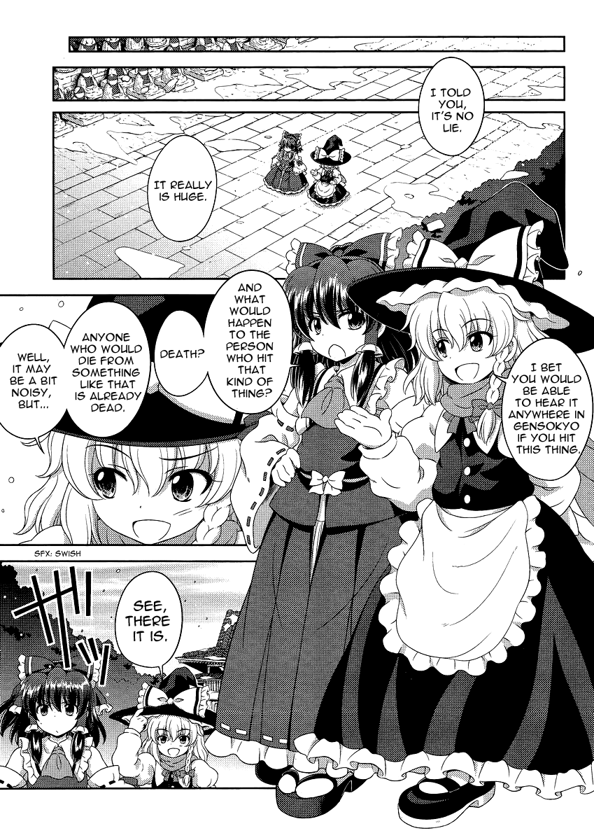Touhou Sangetsusei: Oriental Sacred Place Chapter 12 page 9 - Chapter 12: Red-White Battle of Faith