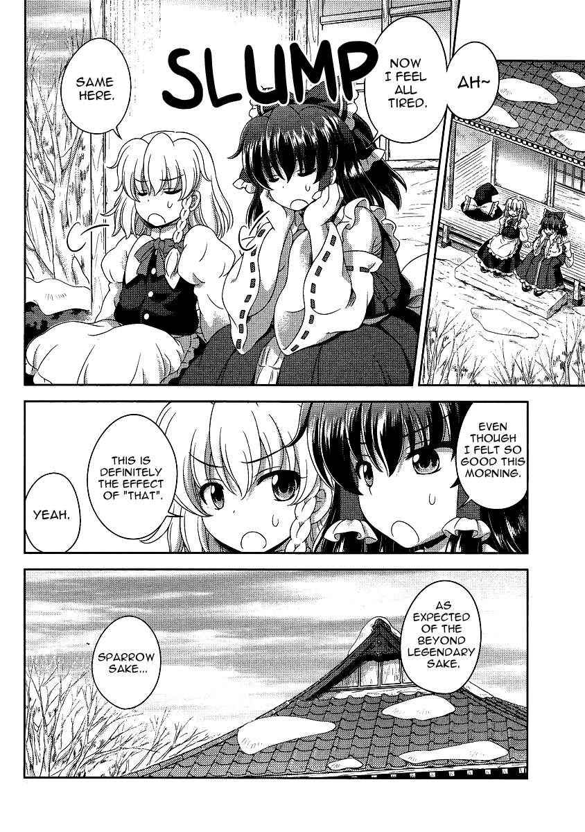 Touhou Sangetsusei: Oriental Sacred Place Chapter 13 page 14 - Chapter 13: Until A Sparrow is 100