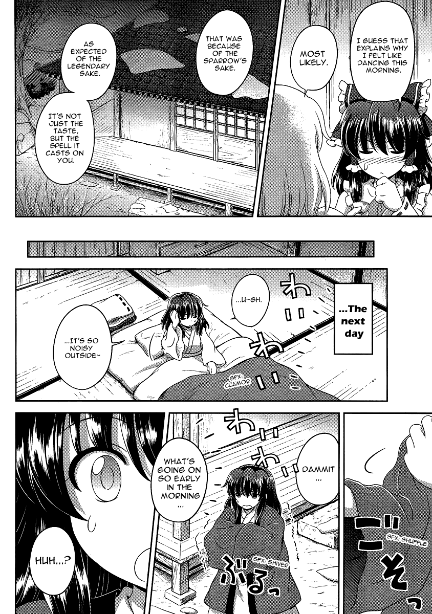 Touhou Sangetsusei: Oriental Sacred Place Chapter 13 page 24 - Chapter 13: Until A Sparrow is 100