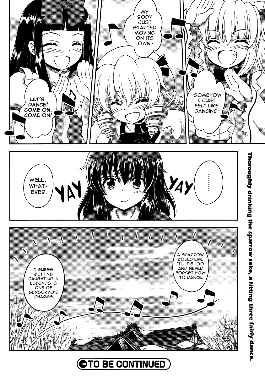 Touhou Sangetsusei: Oriental Sacred Place Chapter 13 page 26 - Chapter 13: Until A Sparrow is 100