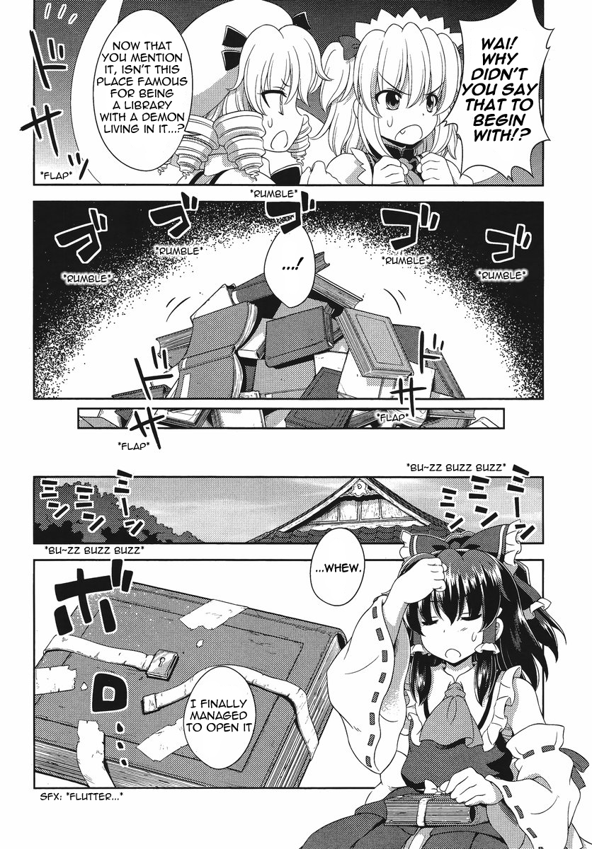 Touhou Sangetsusei: Oriental Sacred Place Chapter 15 page 16 - Chapter 15: The Demon's Bookworm
