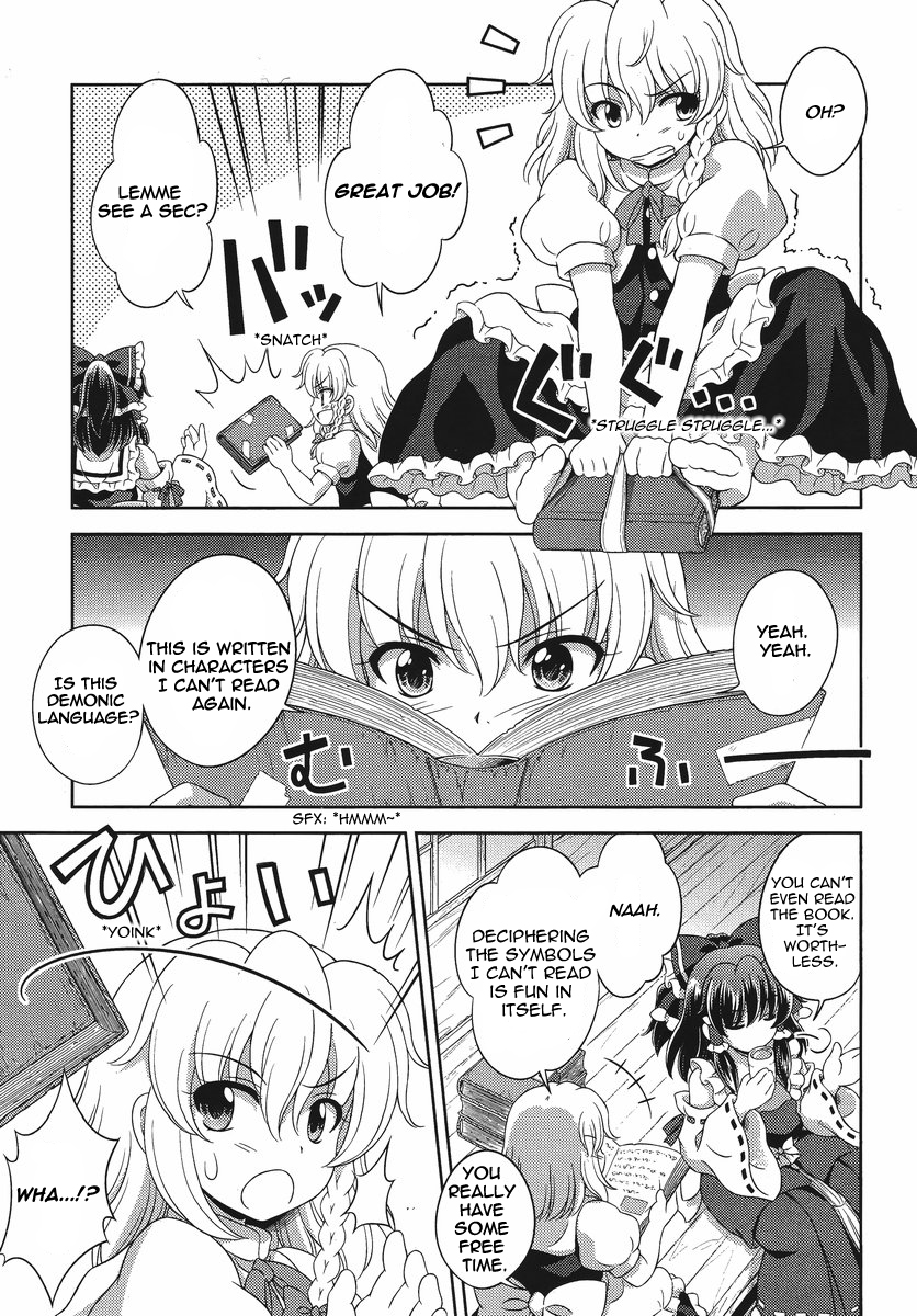 Touhou Sangetsusei: Oriental Sacred Place Chapter 15 page 17 - Chapter 15: The Demon's Bookworm