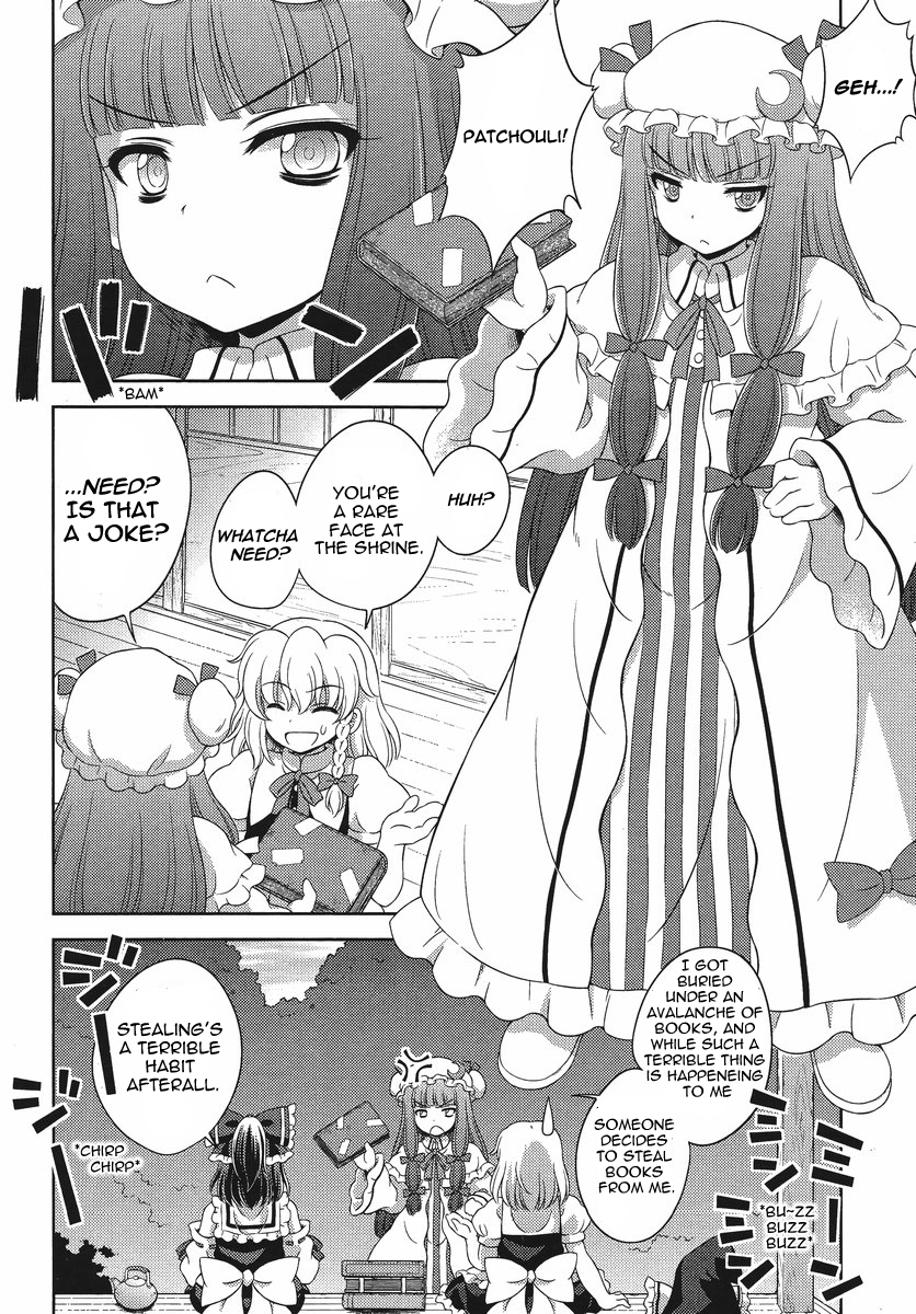 Touhou Sangetsusei: Oriental Sacred Place Chapter 15 page 18 - Chapter 15: The Demon's Bookworm
