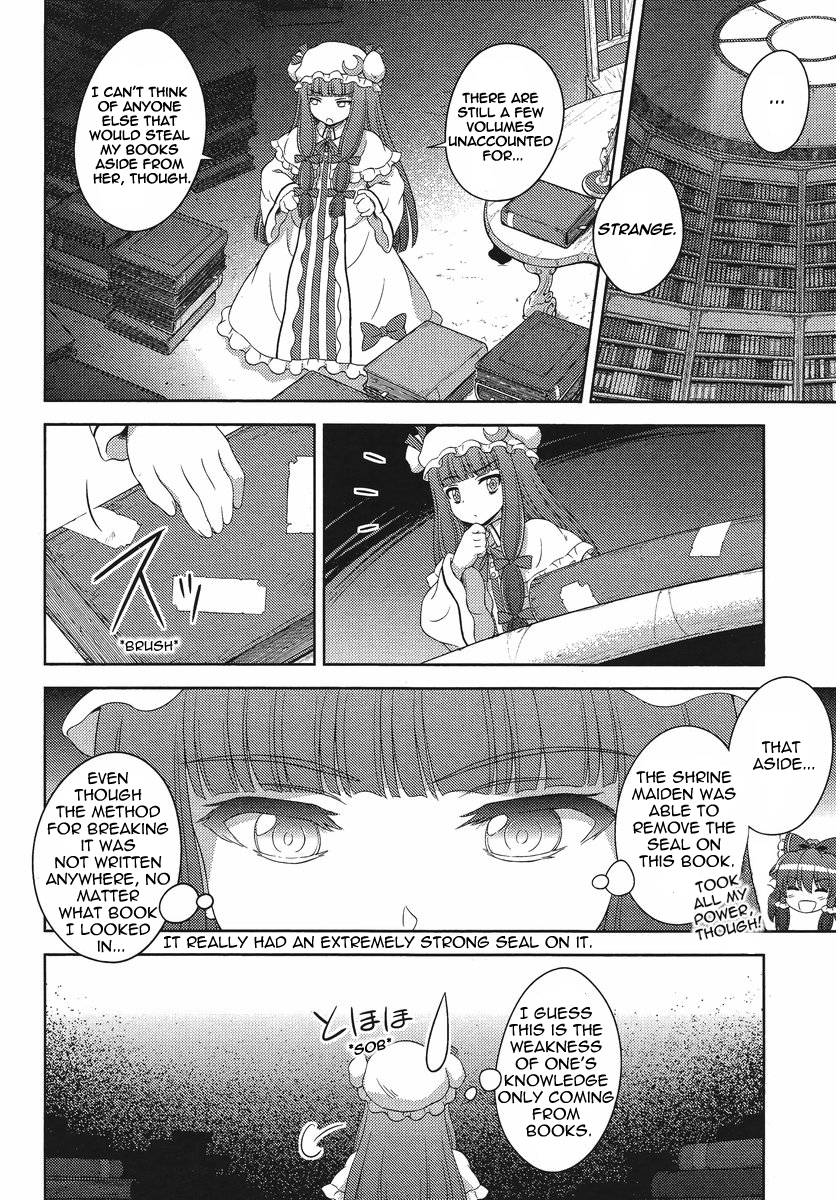 Touhou Sangetsusei: Oriental Sacred Place Chapter 15 page 22 - Chapter 15: The Demon's Bookworm