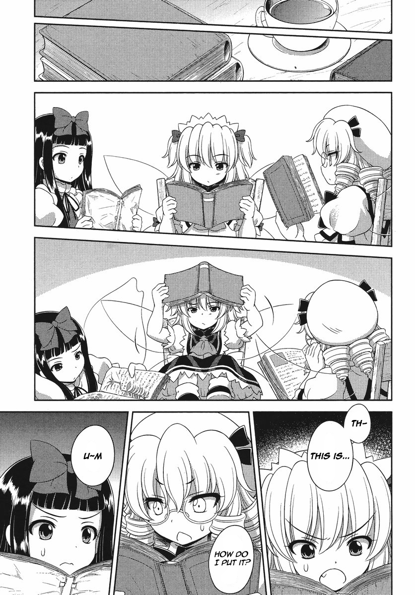 Touhou Sangetsusei: Oriental Sacred Place Chapter 15 page 23 - Chapter 15: The Demon's Bookworm