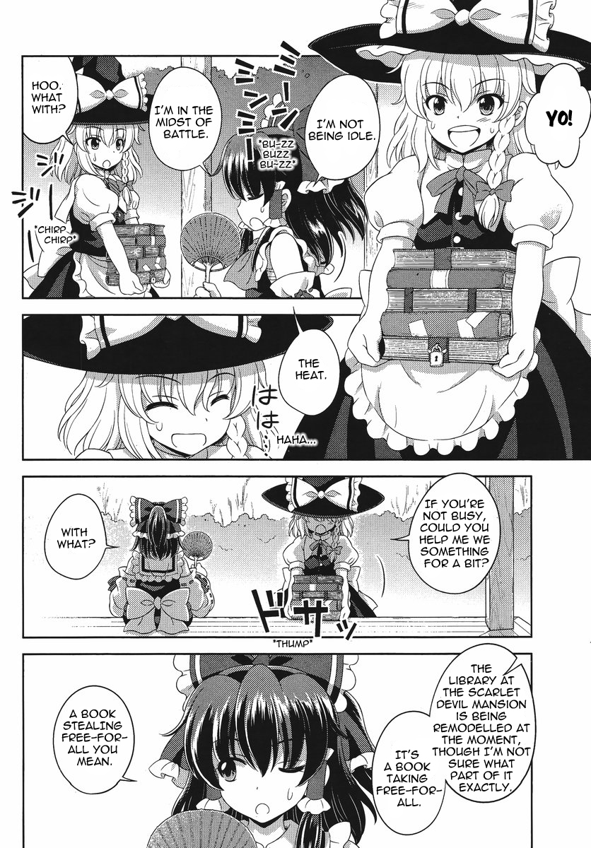 Touhou Sangetsusei: Oriental Sacred Place Chapter 15 page 8 - Chapter 15: The Demon's Bookworm