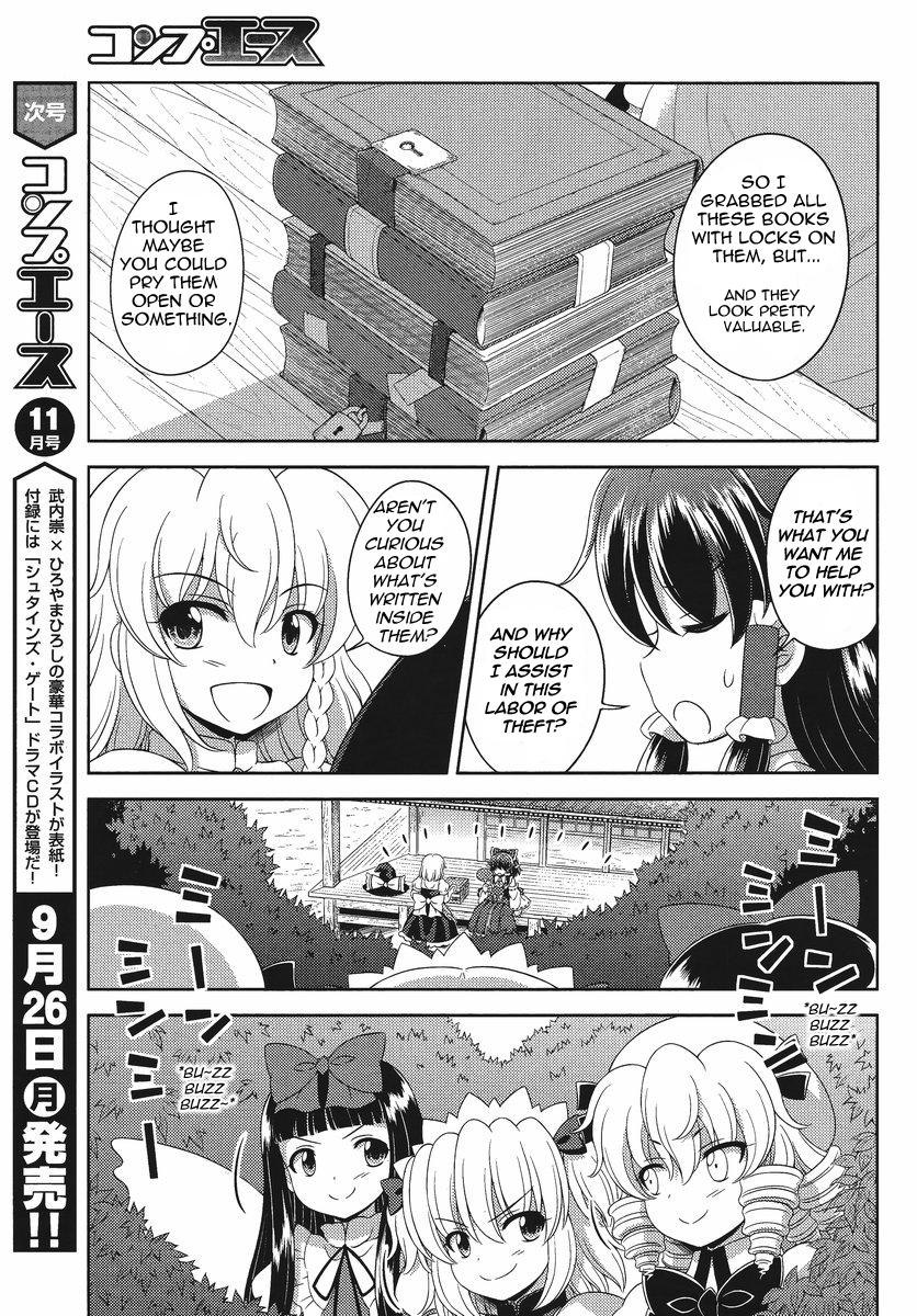Touhou Sangetsusei: Oriental Sacred Place Chapter 15 page 9 - Chapter 15: The Demon's Bookworm