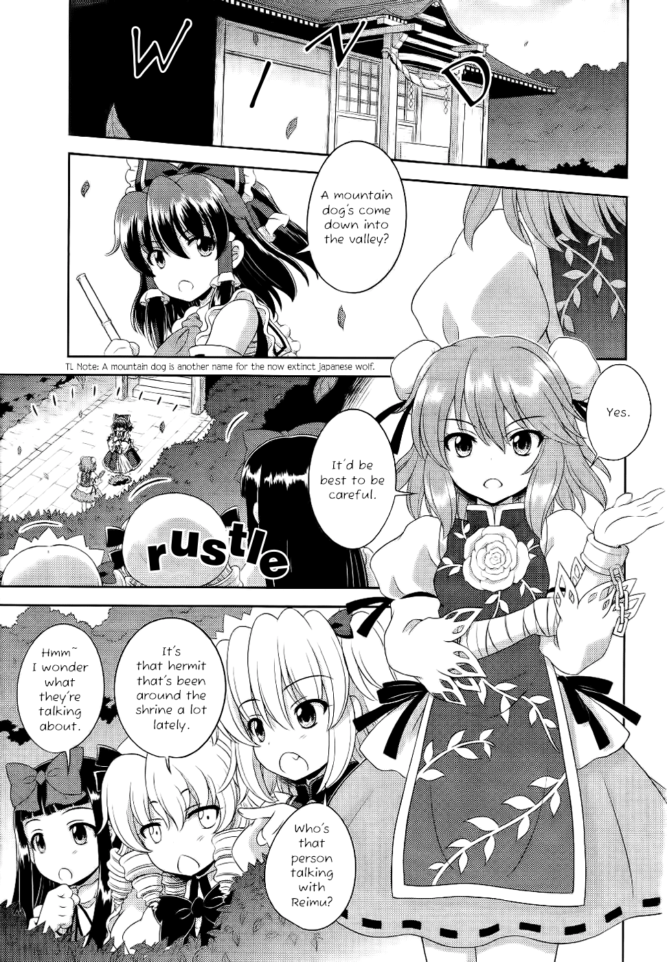 Touhou Sangetsusei: Oriental Sacred Place Chapter 16 page 3 - Chapter 16: Man-Eating Beast