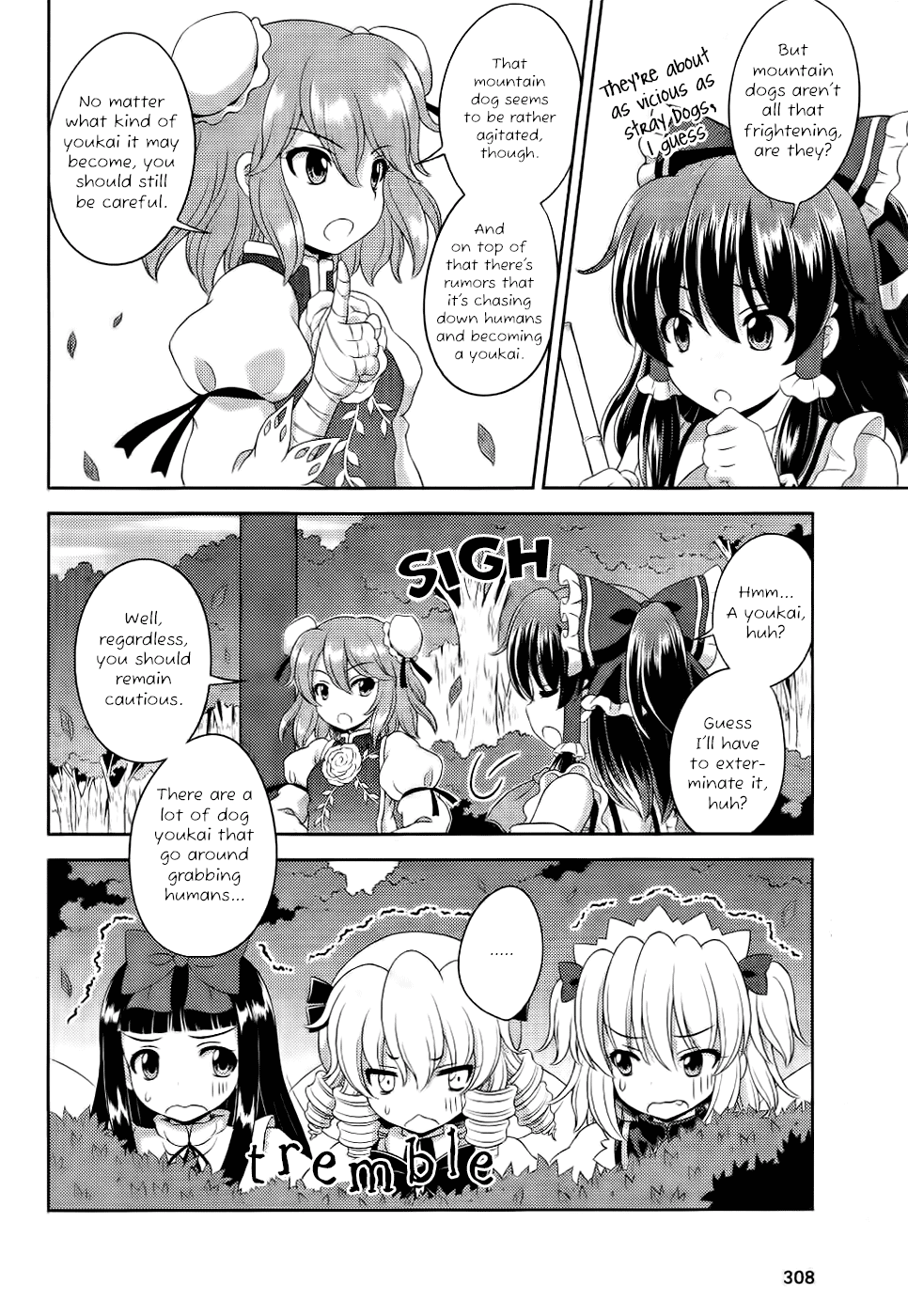 Touhou Sangetsusei: Oriental Sacred Place Chapter 16 page 4 - Chapter 16: Man-Eating Beast