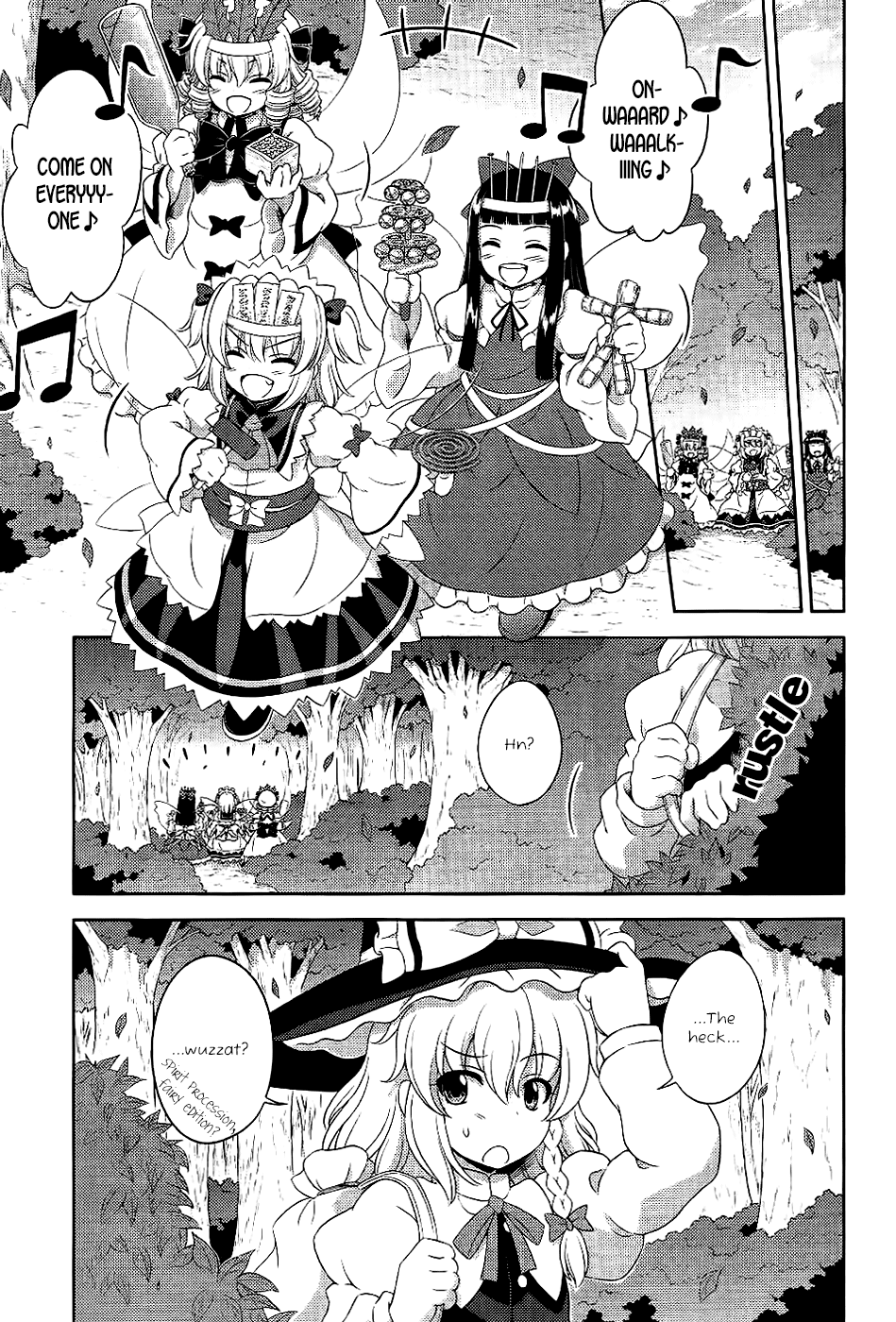Touhou Sangetsusei: Oriental Sacred Place Chapter 16 page 9 - Chapter 16: Man-Eating Beast