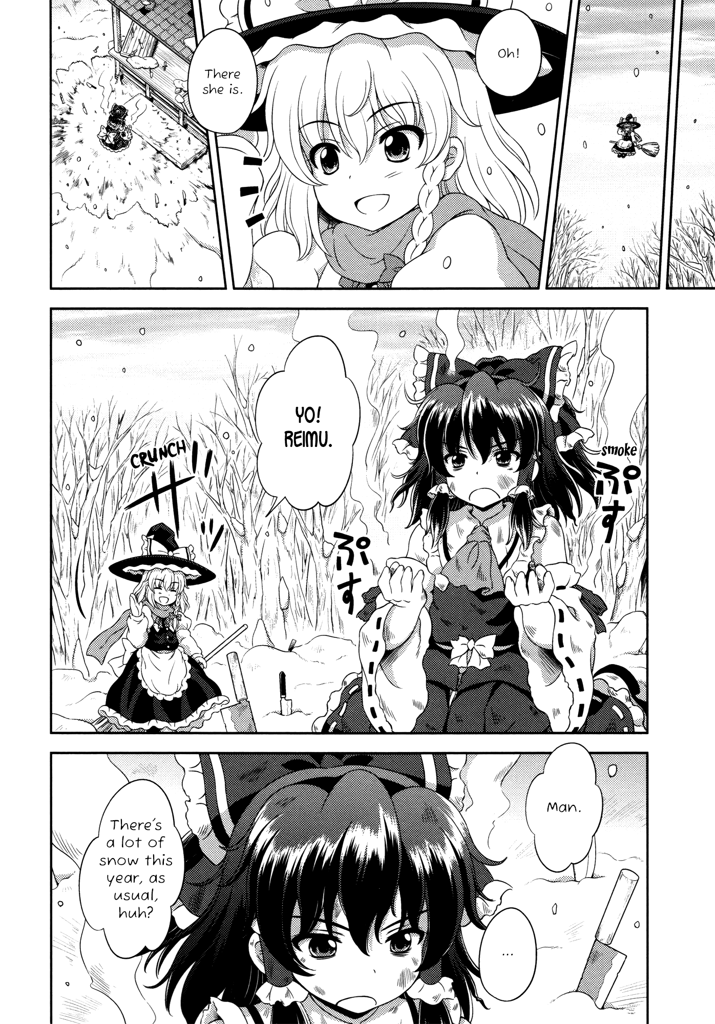 Touhou Sangetsusei: Oriental Sacred Place Chapter 18 page 11 - Chapter 18: Mysterious Soaring Shrine Maiden [END]