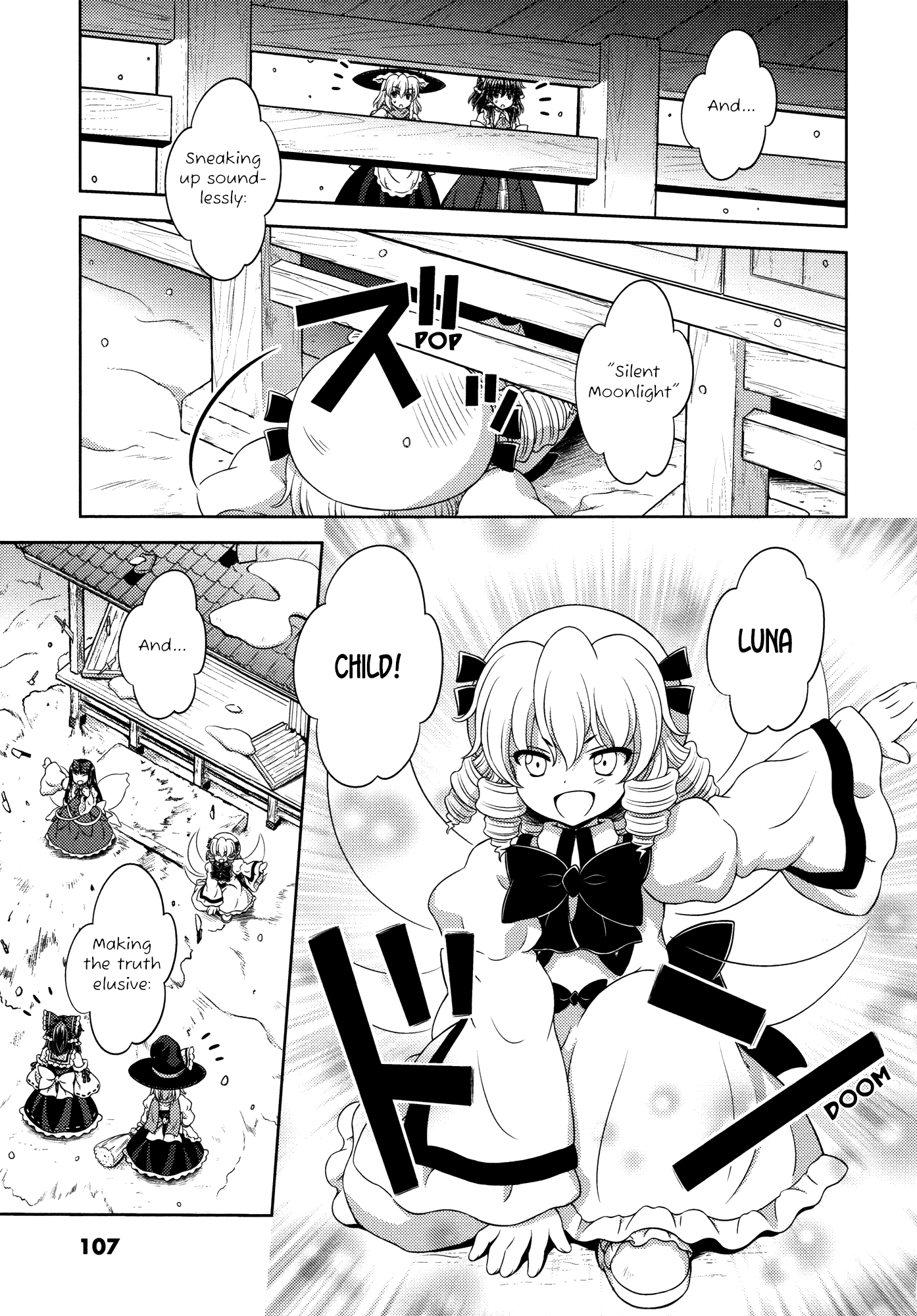 Touhou Sangetsusei: Oriental Sacred Place Chapter 18 page 14 - Chapter 18: Mysterious Soaring Shrine Maiden [END]