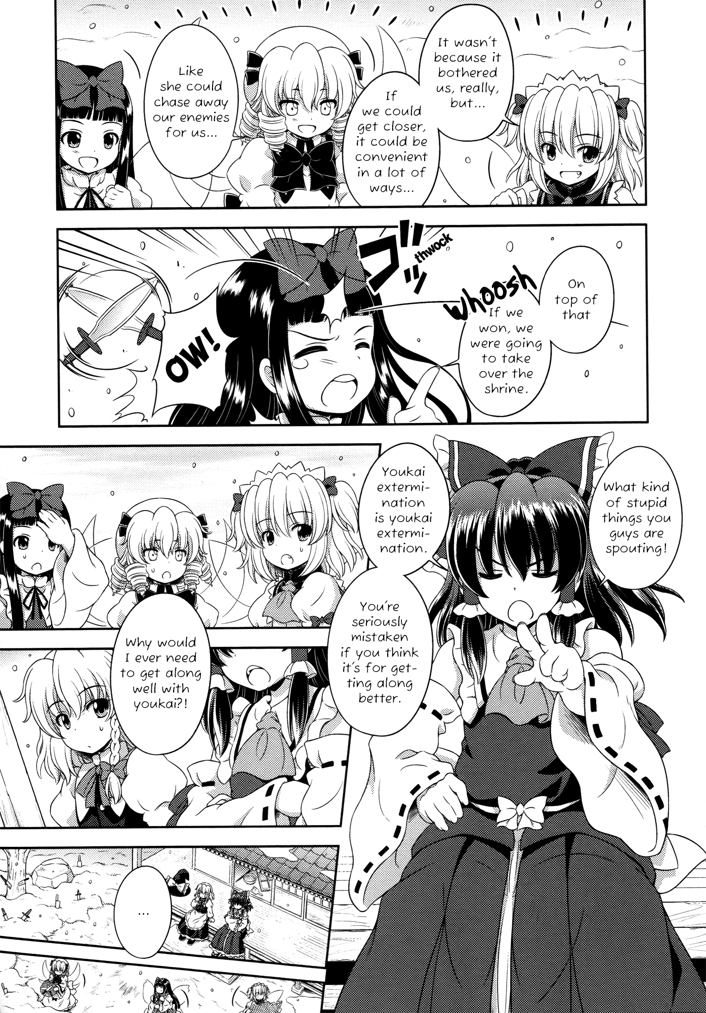 Touhou Sangetsusei: Oriental Sacred Place Chapter 18 page 22 - Chapter 18: Mysterious Soaring Shrine Maiden [END]