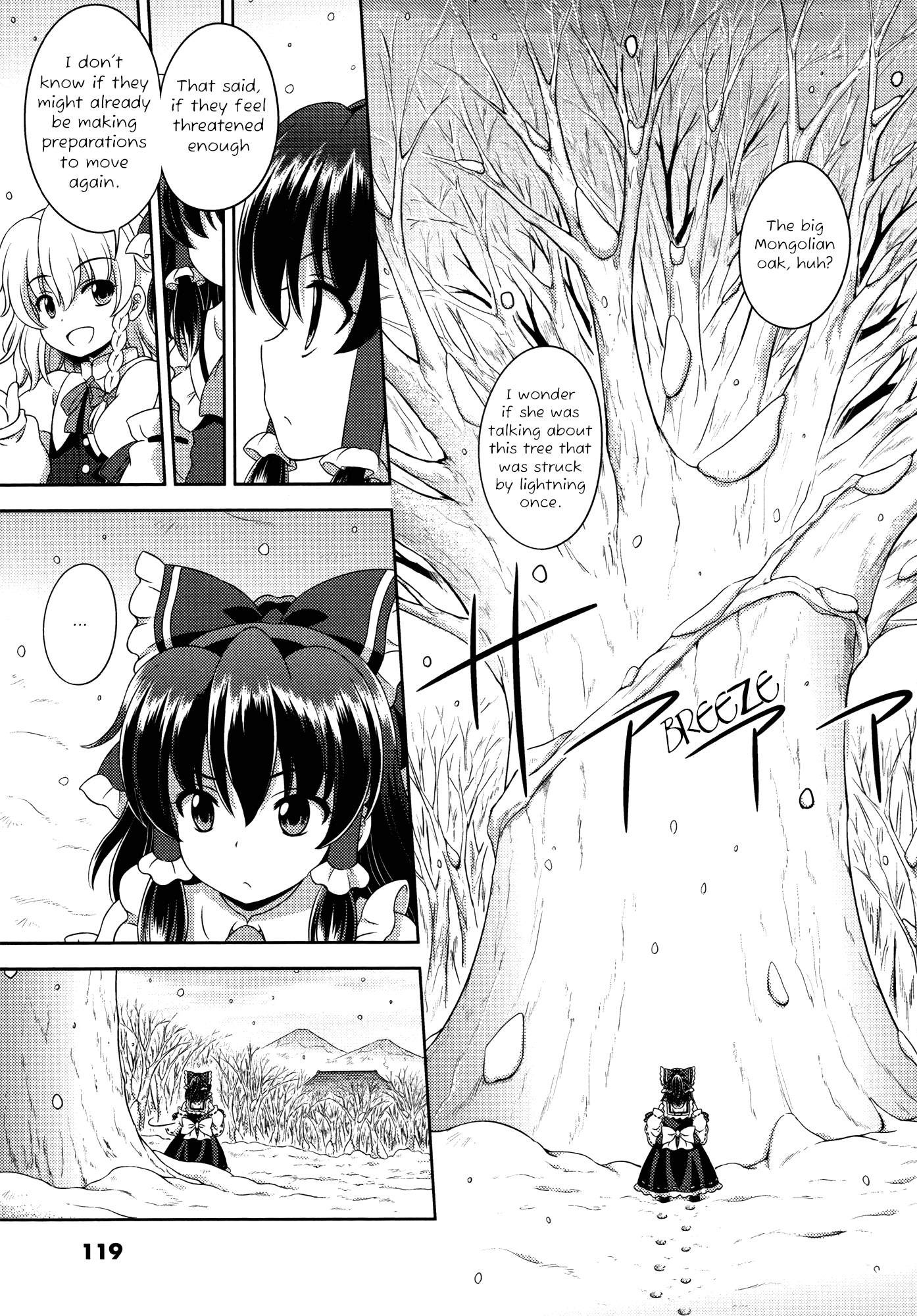 Touhou Sangetsusei: Oriental Sacred Place Chapter 18 page 26 - Chapter 18: Mysterious Soaring Shrine Maiden [END]