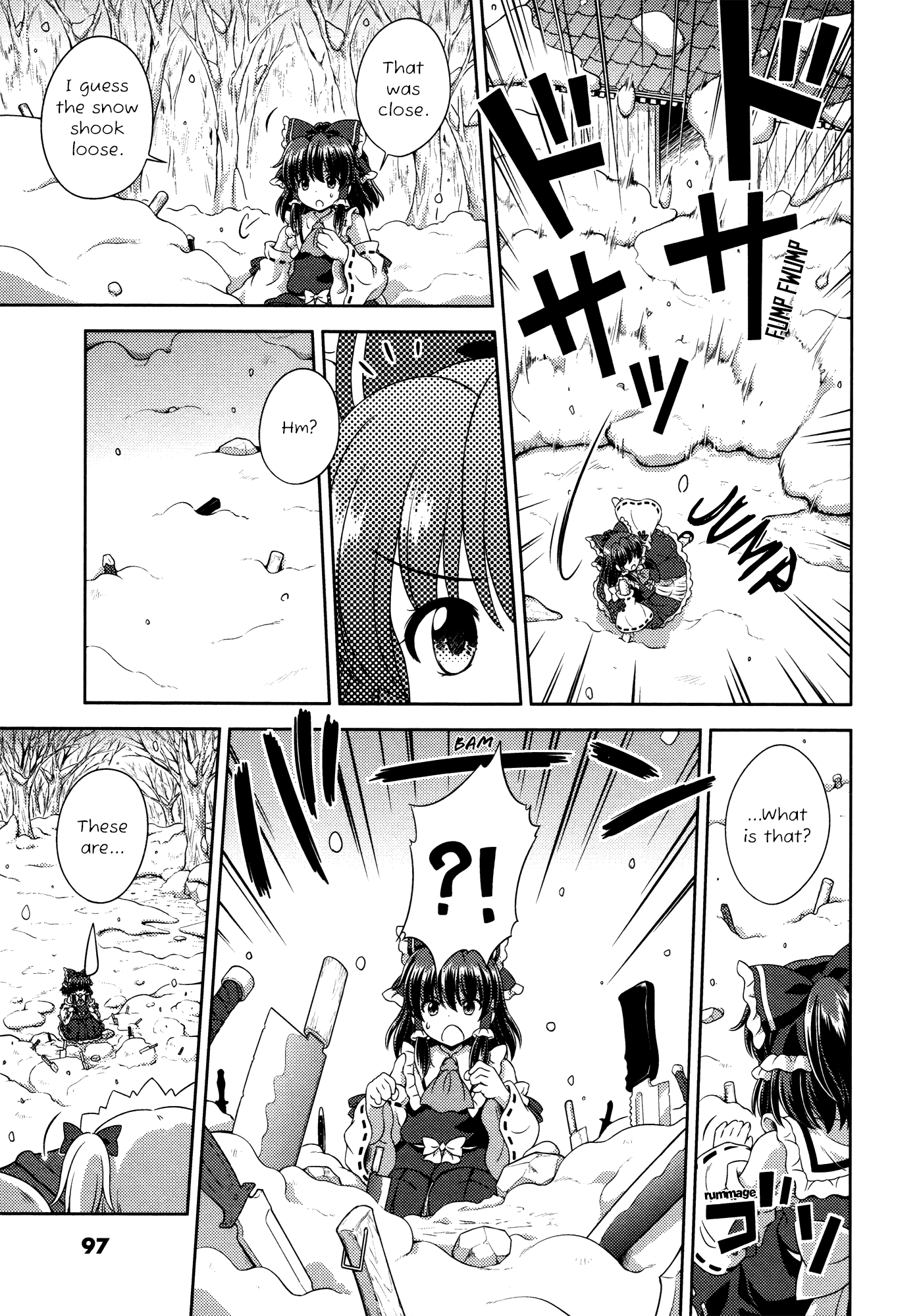 Touhou Sangetsusei: Oriental Sacred Place Chapter 18 page 4 - Chapter 18: Mysterious Soaring Shrine Maiden [END]
