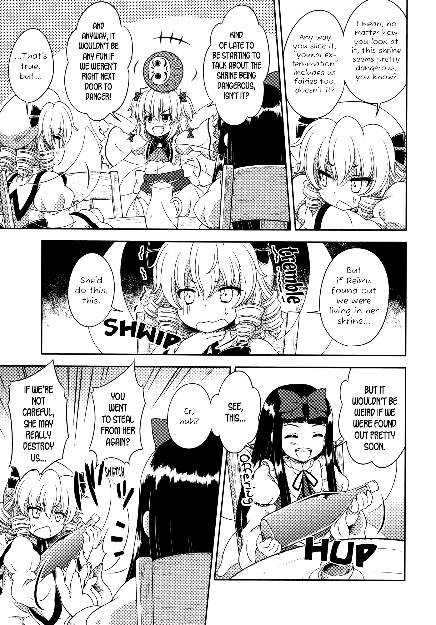 Touhou Sangetsusei: Oriental Sacred Place Chapter 18 page 6 - Chapter 18: Mysterious Soaring Shrine Maiden [END]