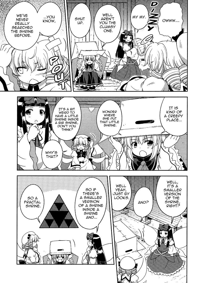 Touhou Sangetsusei: Oriental Sacred Place Chapter 2 page 3 - Chapter 2: Behind the Shrine (Part 2)