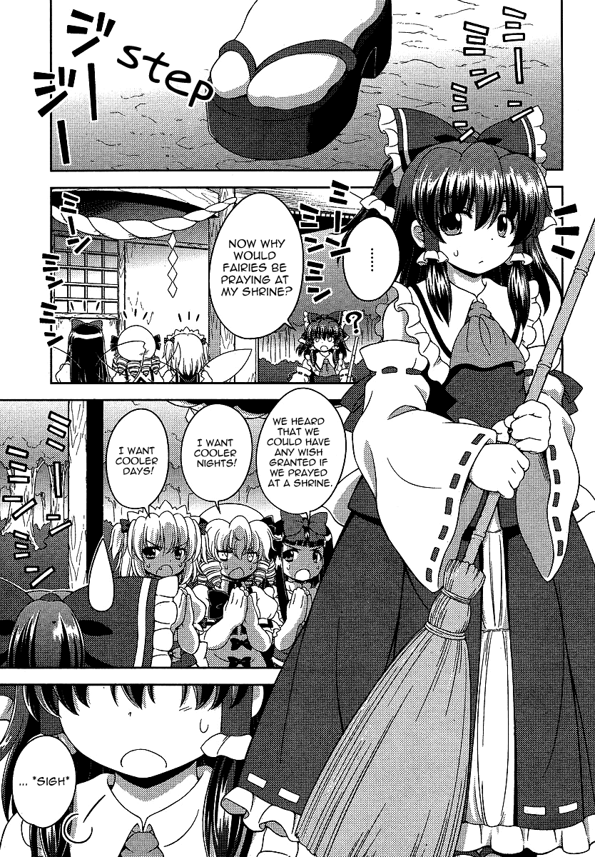 Touhou Sangetsusei: Oriental Sacred Place Chapter 3 page 3 - Chapter 3: What's Under the Rocks (Part 1)