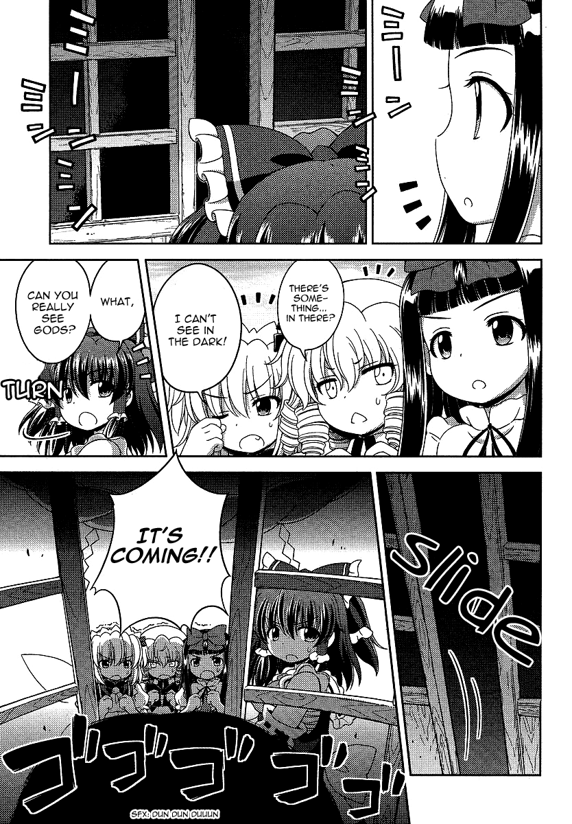 Touhou Sangetsusei: Oriental Sacred Place Chapter 3 page 5 - Chapter 3: What's Under the Rocks (Part 1)