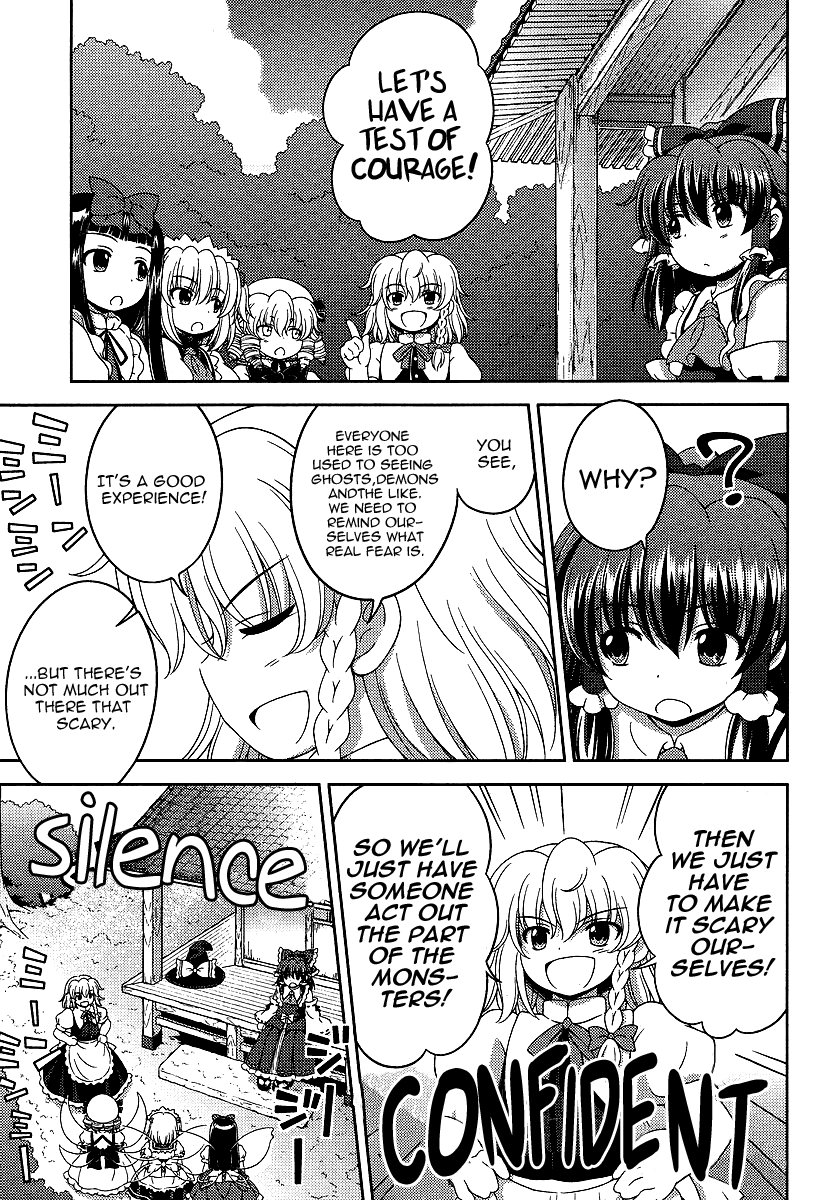 Touhou Sangetsusei: Oriental Sacred Place Chapter 3 page 9 - Chapter 3: What's Under the Rocks (Part 1)