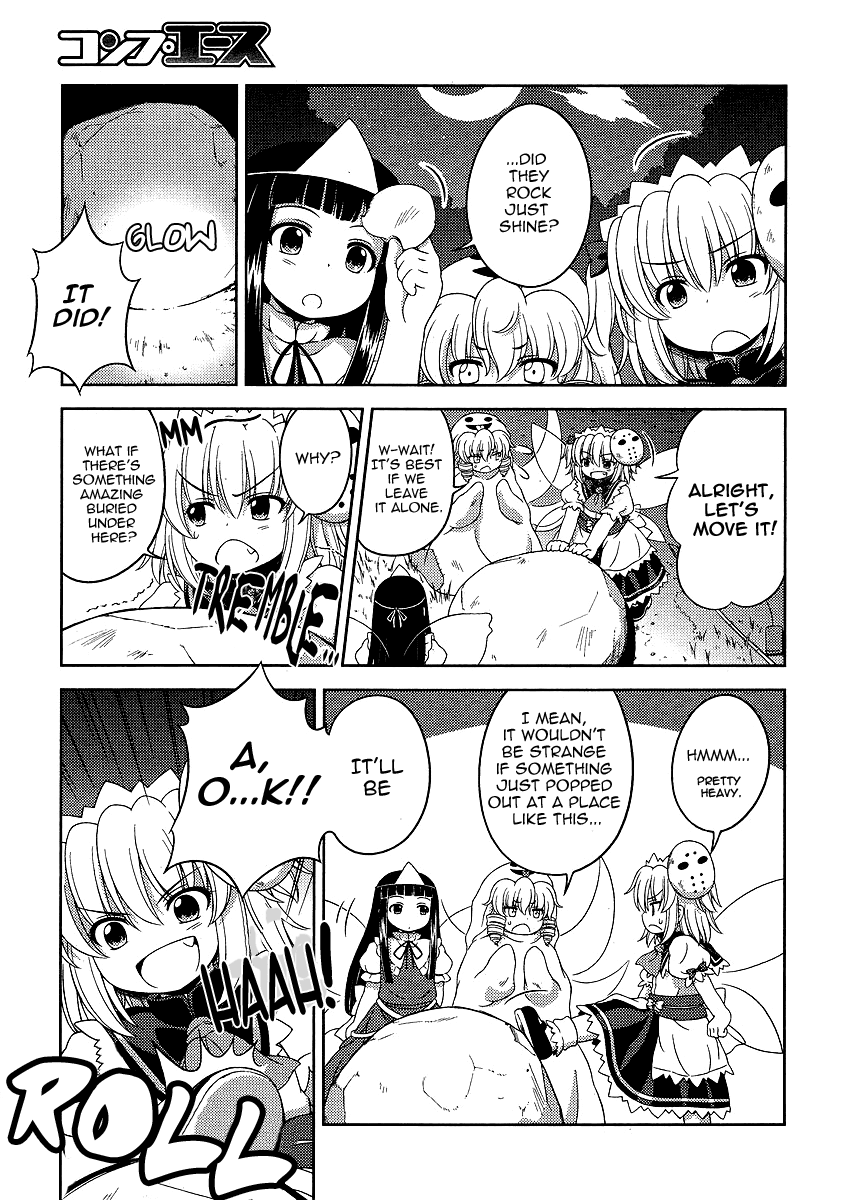 Touhou Sangetsusei: Oriental Sacred Place Chapter 4 page 11 - Chapter 4: What's Under the Rocks (Part 2)