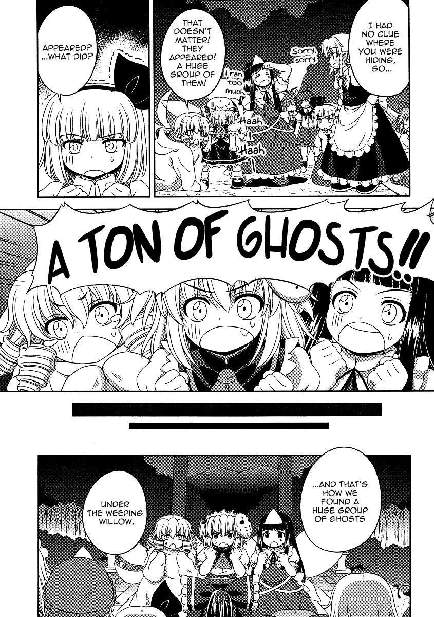Touhou Sangetsusei: Oriental Sacred Place Chapter 4 page 15 - Chapter 4: What's Under the Rocks (Part 2)