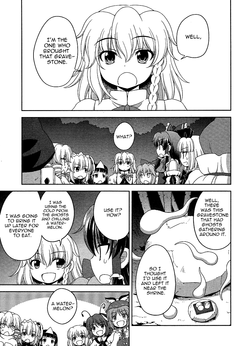 Touhou Sangetsusei: Oriental Sacred Place Chapter 4 page 17 - Chapter 4: What's Under the Rocks (Part 2)