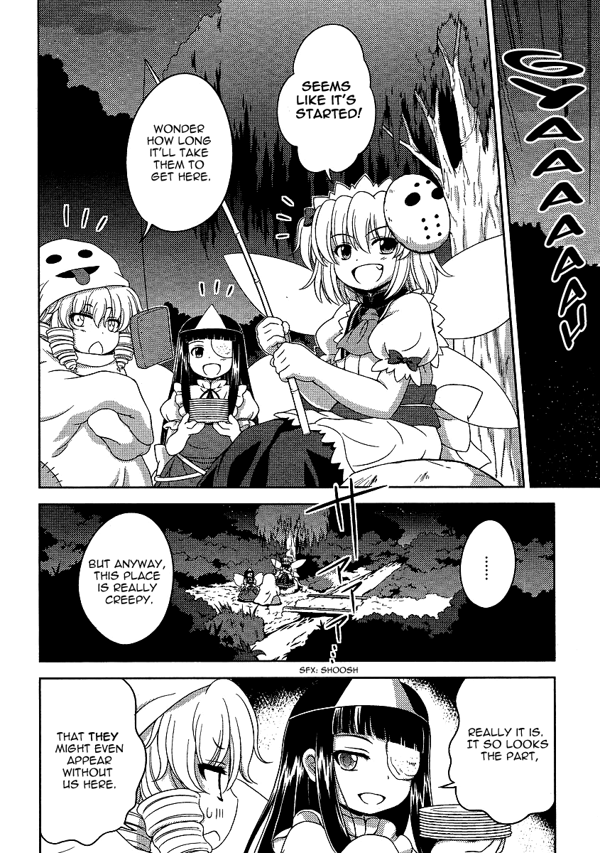 Touhou Sangetsusei: Oriental Sacred Place Chapter 4 page 6 - Chapter 4: What's Under the Rocks (Part 2)