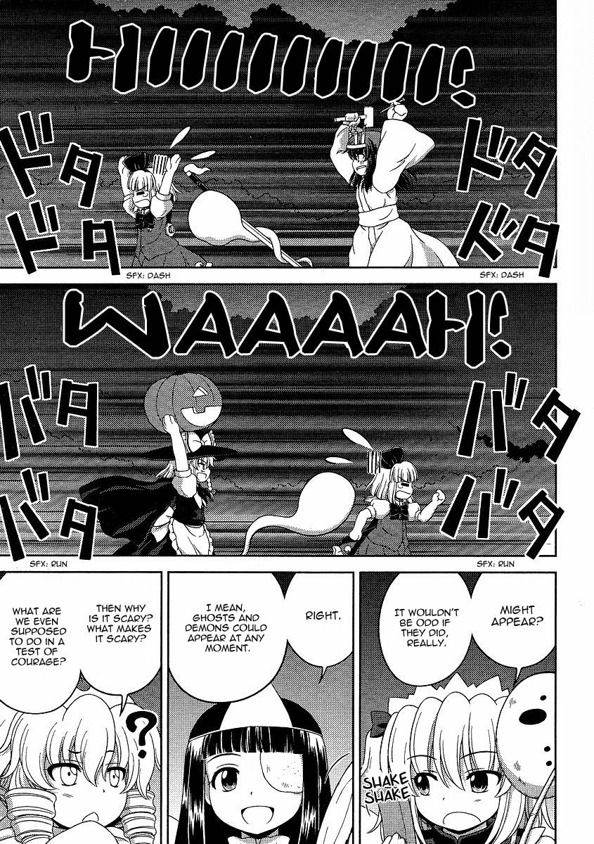 Touhou Sangetsusei: Oriental Sacred Place Chapter 4 page 7 - Chapter 4: What's Under the Rocks (Part 2)