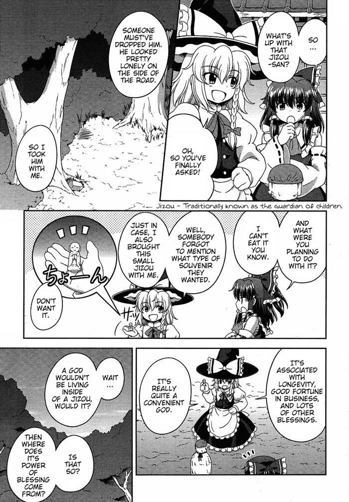 Touhou Sangetsusei: Oriental Sacred Place Chapter 5 page 9 - Chapter 5: Unmoving Faith (Part 1)