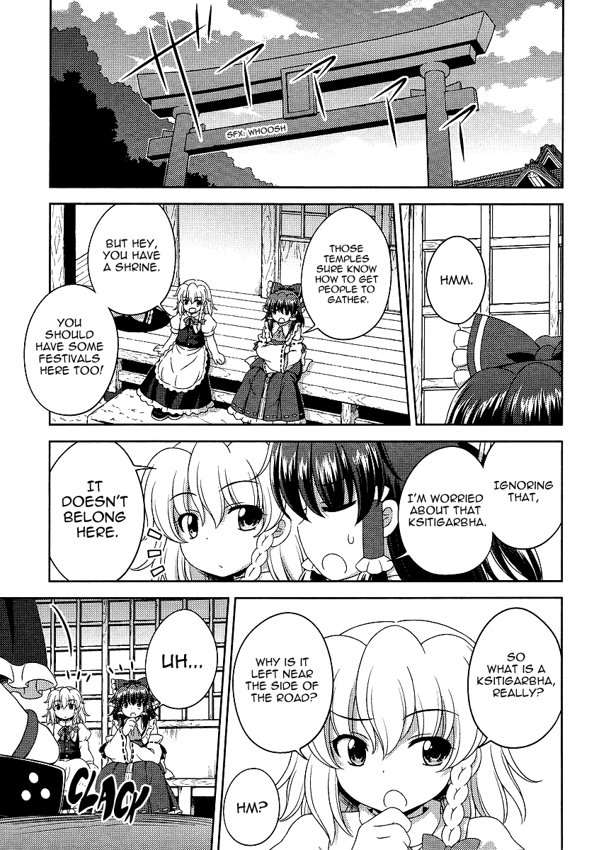 Touhou Sangetsusei: Oriental Sacred Place Chapter 6 page 11 - Chapter 6: Unmoving Faith (Part 2)