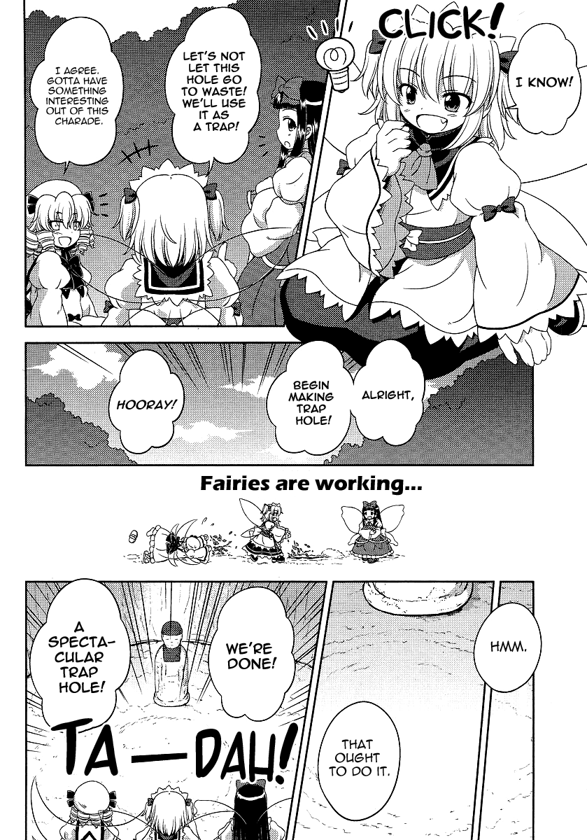 Touhou Sangetsusei: Oriental Sacred Place Chapter 6 page 6 - Chapter 6: Unmoving Faith (Part 2)