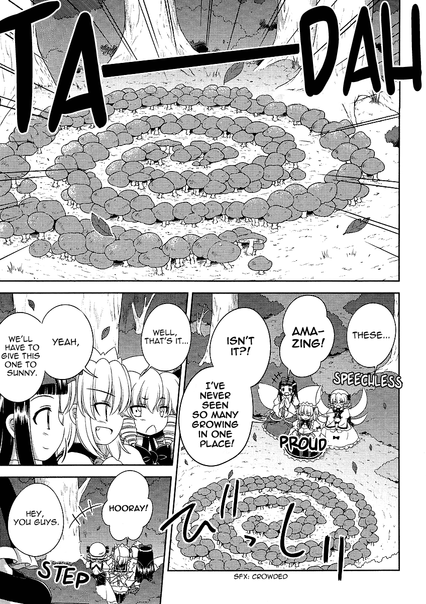 Touhou Sangetsusei: Oriental Sacred Place Chapter 7 page 7 - Chapter 7: The Boletes and the Slug (Part 1)