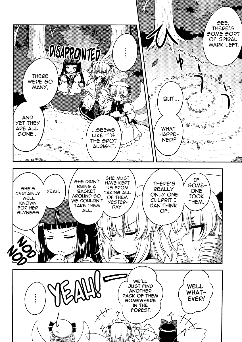 Touhou Sangetsusei: Oriental Sacred Place Chapter 8 page 10 - Chapter 8: The Boletes and the Slug (Part 2)