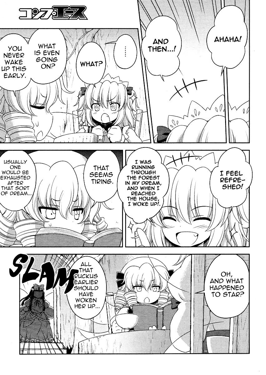 Touhou Sangetsusei: Oriental Sacred Place Chapter 8 page 3 - Chapter 8: The Boletes and the Slug (Part 2)