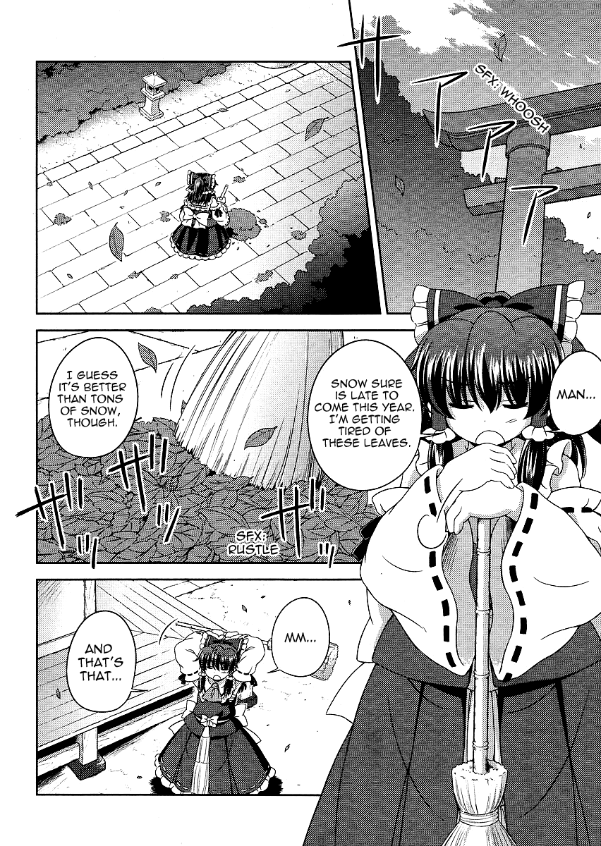 Touhou Sangetsusei: Oriental Sacred Place Chapter 8 page 6 - Chapter 8: The Boletes and the Slug (Part 2)