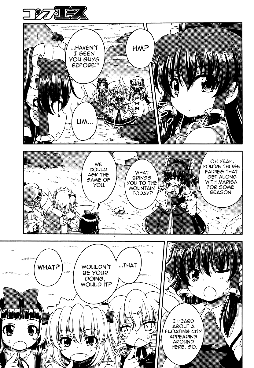 Touhou Sangetsusei: Oriental Sacred Place Chapter 9 page 11 - Chapter 9: The Youkai's Nagafu
