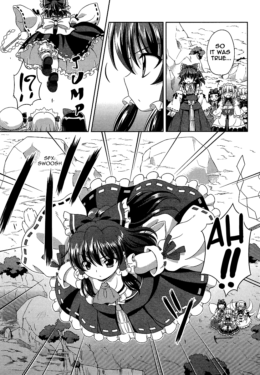 Touhou Sangetsusei: Oriental Sacred Place Chapter 9 page 13 - Chapter 9: The Youkai's Nagafu
